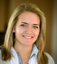 portrait of a smiling woman